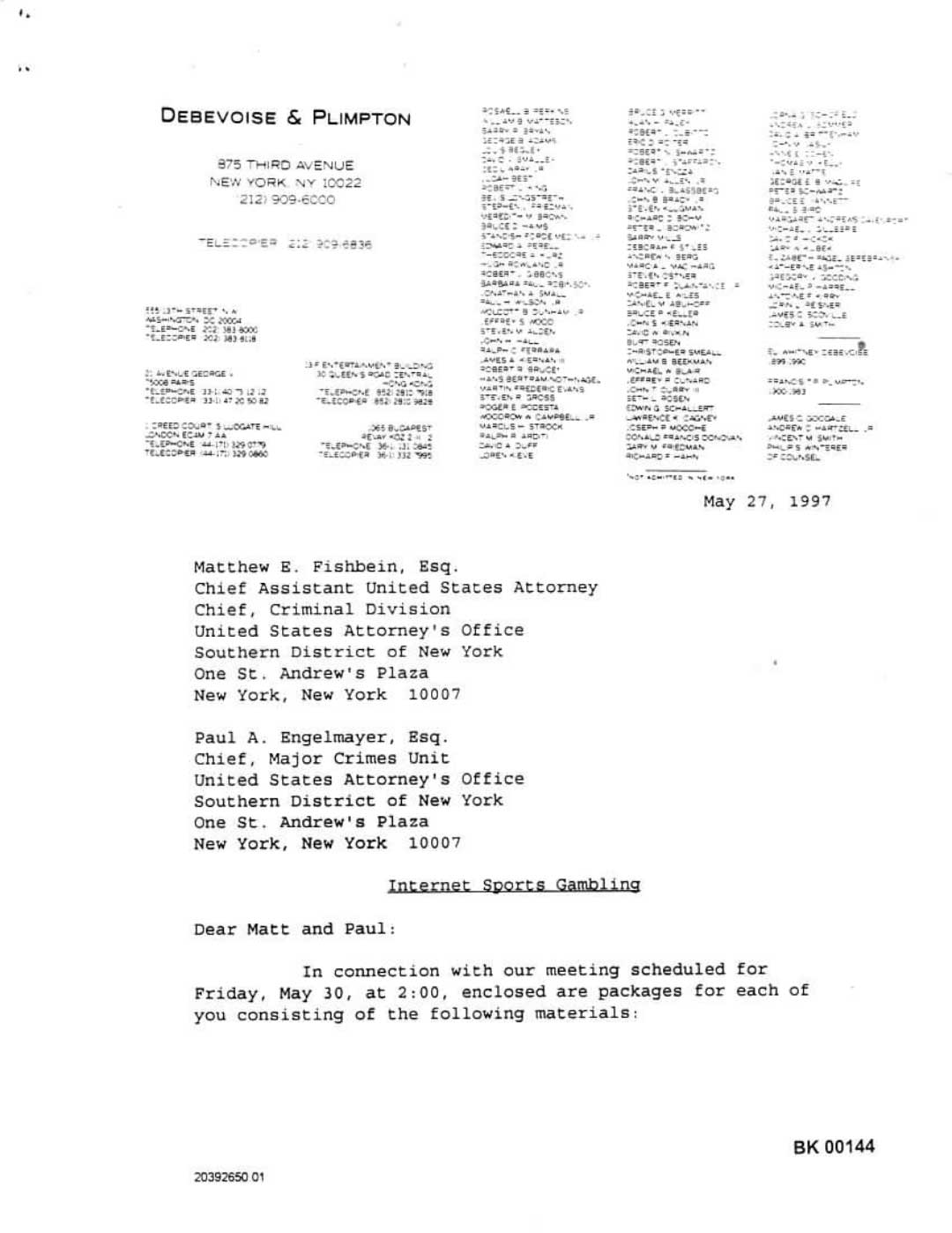May 27, 1997